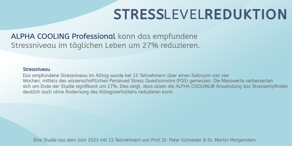 Studienergebnis zum Stressniveau